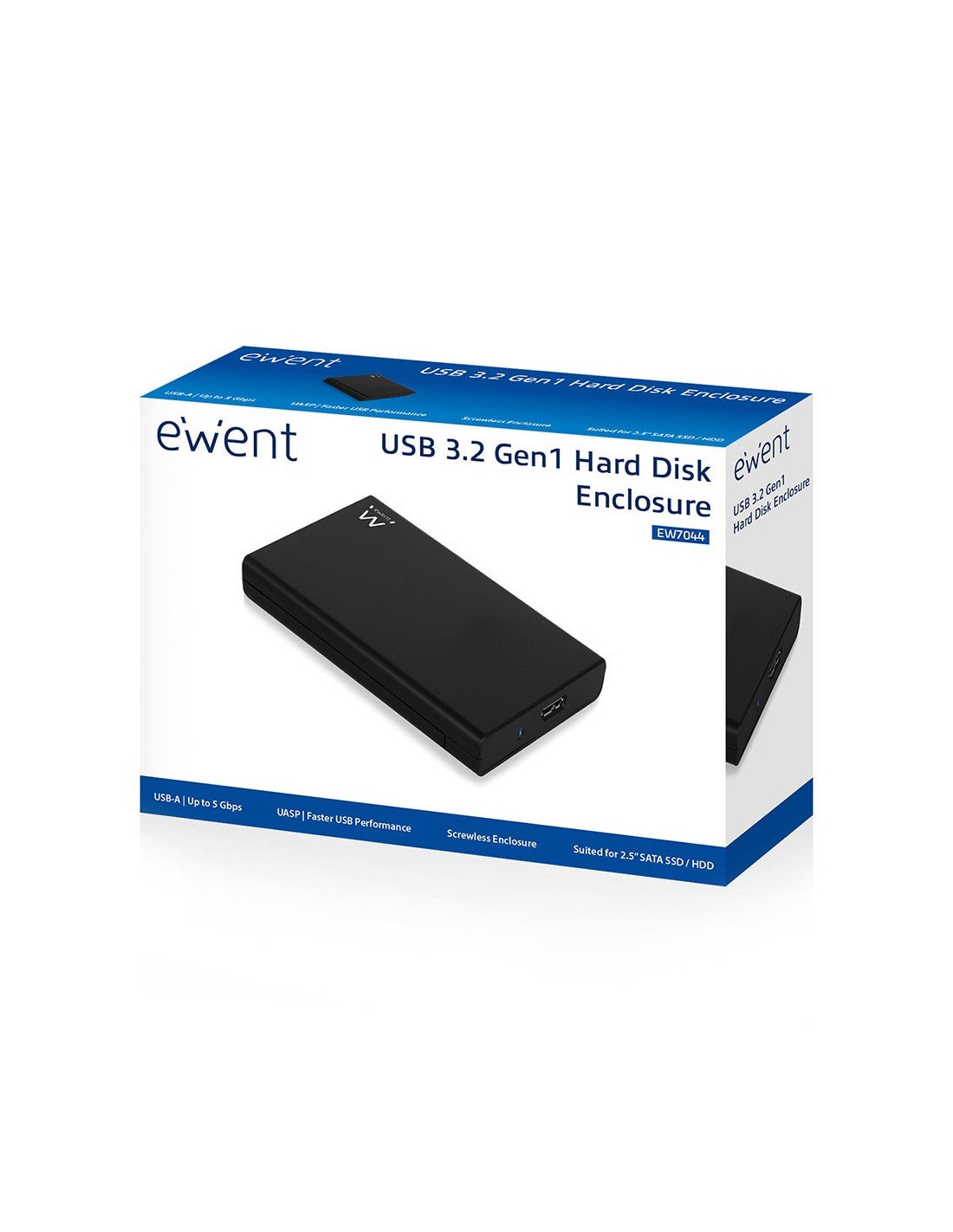 EWENT USB 3.1 Gen1 2.5 inch SATA HDD