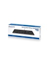 Ewent EW3265 toetsenbord USB QWERTY Amerikaans Engels Zwart