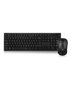 Ewent EW3193 toetsenbord RF Draadloos QWERTY US International Zwart