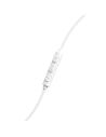 Oordopjes Joy, in-ear, microfoon, platte kabel, wit