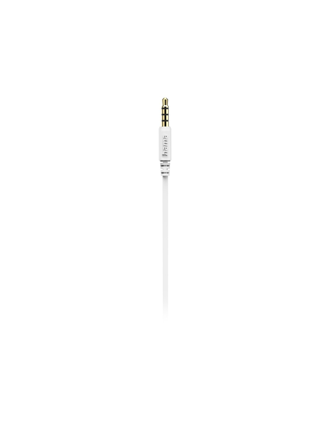 Oordopjes Joy, in-ear, microfoon, platte kabel, wit