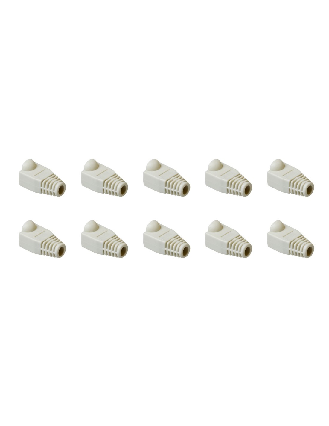 Ewent EW9003 kabelbeschermer Grijs 10 stuk(s)