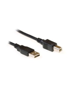 Ewent EC2403 USB-kabel 3 m USB 2.0 USB A USB B Zwart