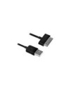 Ewent EW9907 mobiele telefoonkabel Zwart 1 m USB A Samsung 30-pin