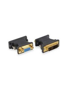 Ewent EW9850 tussenstuk voor kabels DVI-A VGA Blauw
