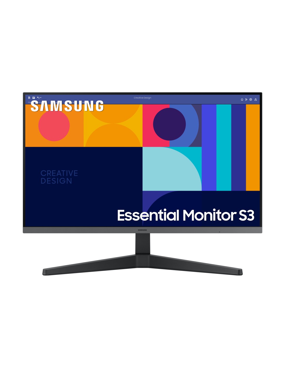 Samsung Essential S3 27'' | 1920x1080 IPS | 100Hz | Dunne Rand | Full HD Monitor
