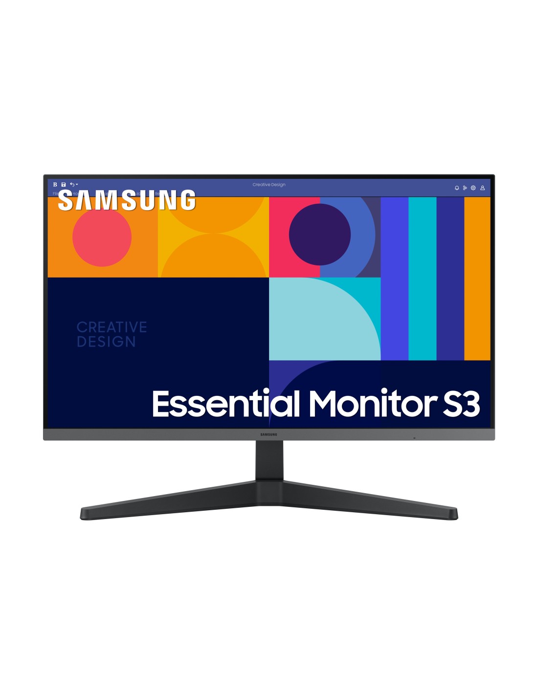 Samsung Essential S3 27'' | 1920x1080 IPS | 100Hz | Dunne Rand | Full HD Monitor