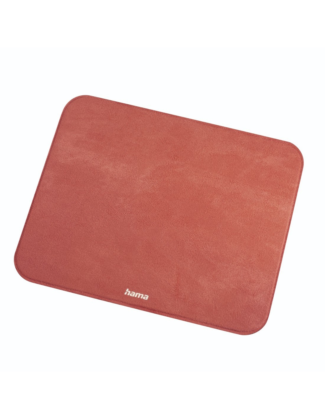 Muispad Velvet, koraalrood