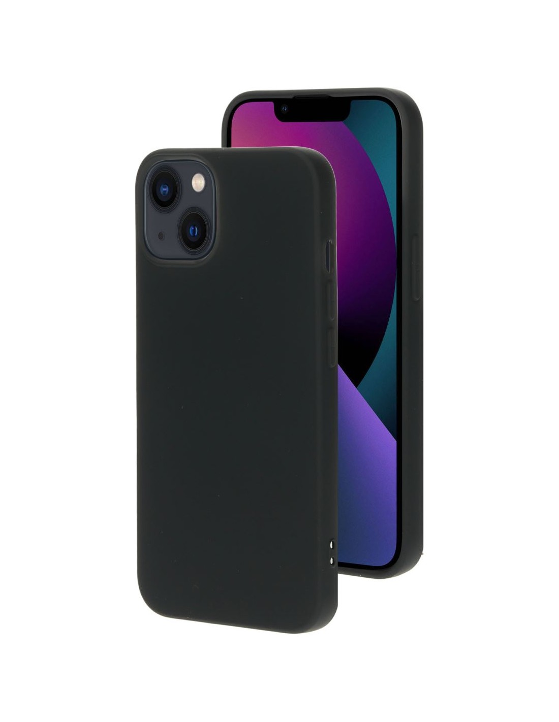 Mobiparts Silicone Cover Apple iPhone 13 Black