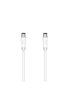 Antennekabel, coax-stekker - coax-koppeling, 1,5 m, 90 dB