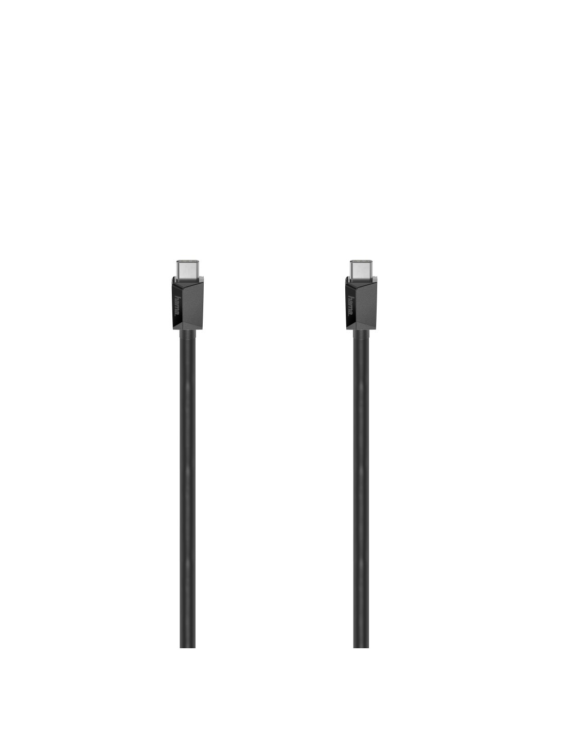 USB-C-kabel, USB 2.0, 480 Mbit s, 3 A, 60 W, 0,75 m