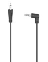 Audiokabel, 3,5-mm-jack-st. 90°- 3,5-mm-jack-st., stereo, 1,5 m