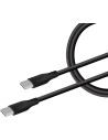 Mobiparts Car Charger Dual USB-C USB-A with USB-C USB-C Cable Black