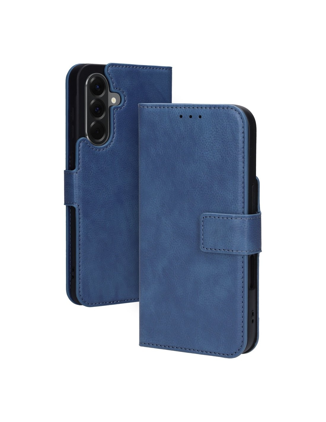 Mobiparts Classic Wallet Case Samsung Galaxy A56 Steel Blue