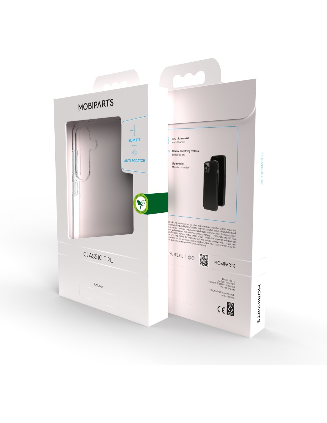 Mobiparts Classic TPU Case Samsung Galaxy S24 FE Transparent