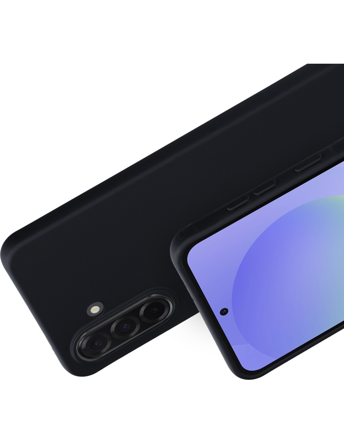 Mobiparts Silicone Cover Samsung Galaxy A36 Black