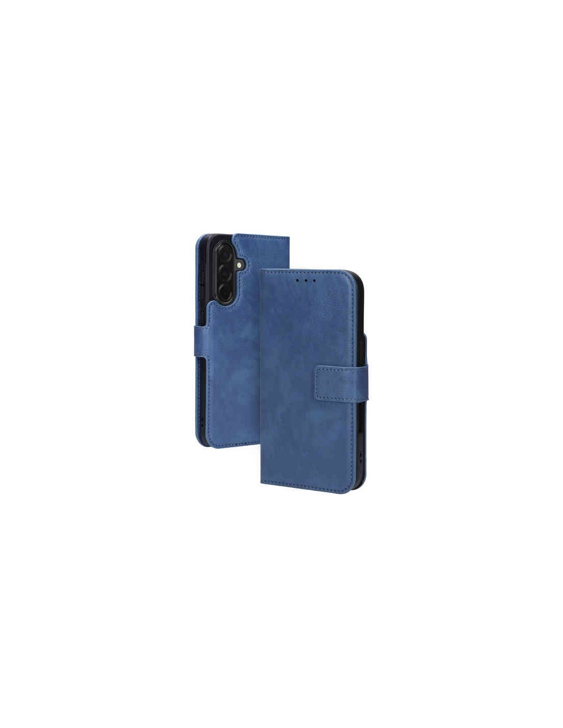 Mobiparts Classic Wallet Case Samsung Galaxy A36 Steel Blue