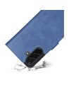 Mobiparts Classic Wallet Case Samsung Galaxy A36 Steel Blue