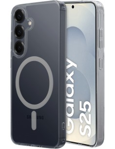 Mobiparts Hardcover Samsung Galaxy S25 Clear (Magsafe Compatible)