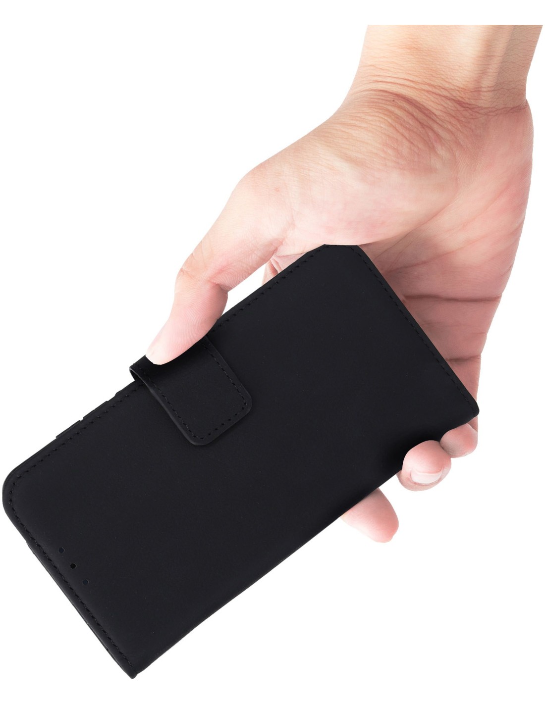 Mobiparts Leather Wallet Case Samsung Galaxy A36 Black