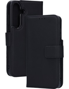 Mobiparts Leather 2 in 1 Wallet Case Samsung Galaxy S25 Black 2