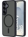 Mobiparts Hardcover Samsung Galaxy S25 Satin Black (Magsafe Compatible)