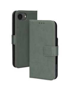 Mobiparts Classic Wallet Case Apple iPhone 16e Stone Green (MagSafe Compatible)