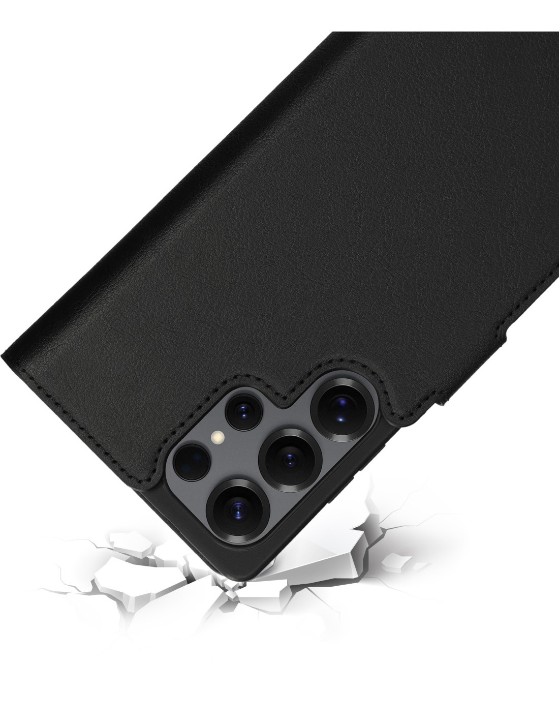 Mobiparts Classic Wallet Case Samsung Galaxy S25 Ultra Black