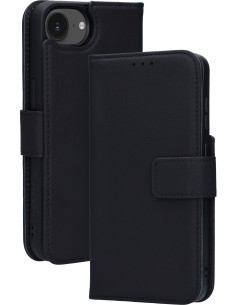 Mobiparts Leather 2 in 1 Wallet Case Apple iPhone 16e Black 2