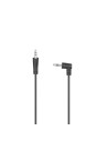 Audiokabel, 3,5-mm-jack-st. 90°- 3,5-mm-jack-st., stereo, 0,5 m