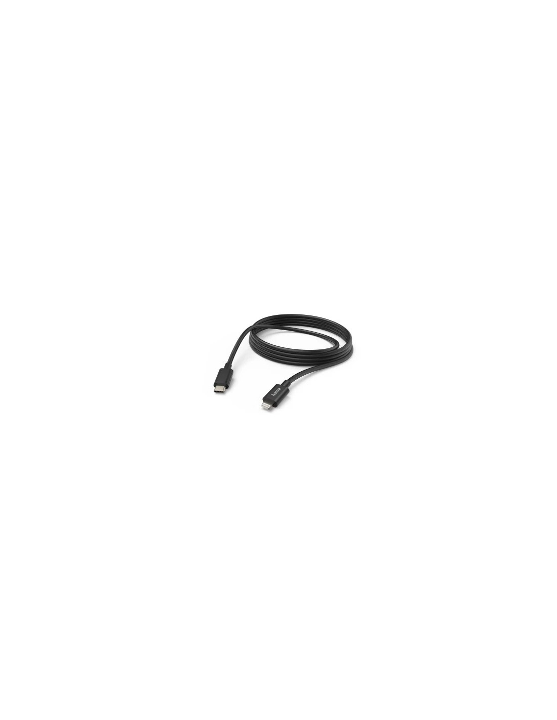 Oplaadkabel, USB-C - Lightning, 3 m, zwart