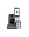 Doro 2880 4G Black/White + Cradle Smartphone