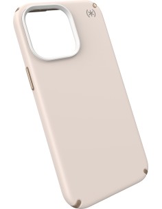 Speck Presidio2 Pro + MS Apple iPhone 15 Pro Max Bleached Bone -  with Microban