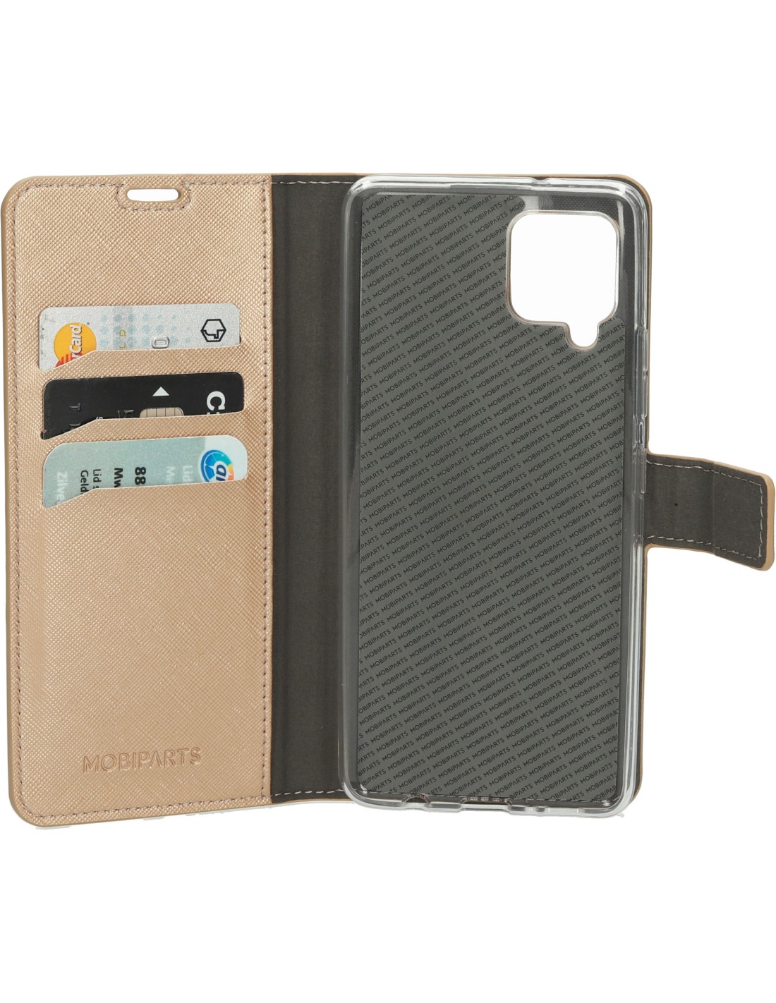 Mobiparts Saffiano Wallet Case Samsung Galaxy A42 (2020) Copper
