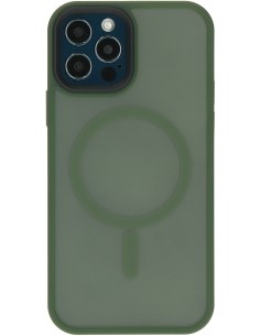 Mobiparts Hardcover Apple iPhone 12 12 Pro Satin Green (Magsafe Compatible) 2