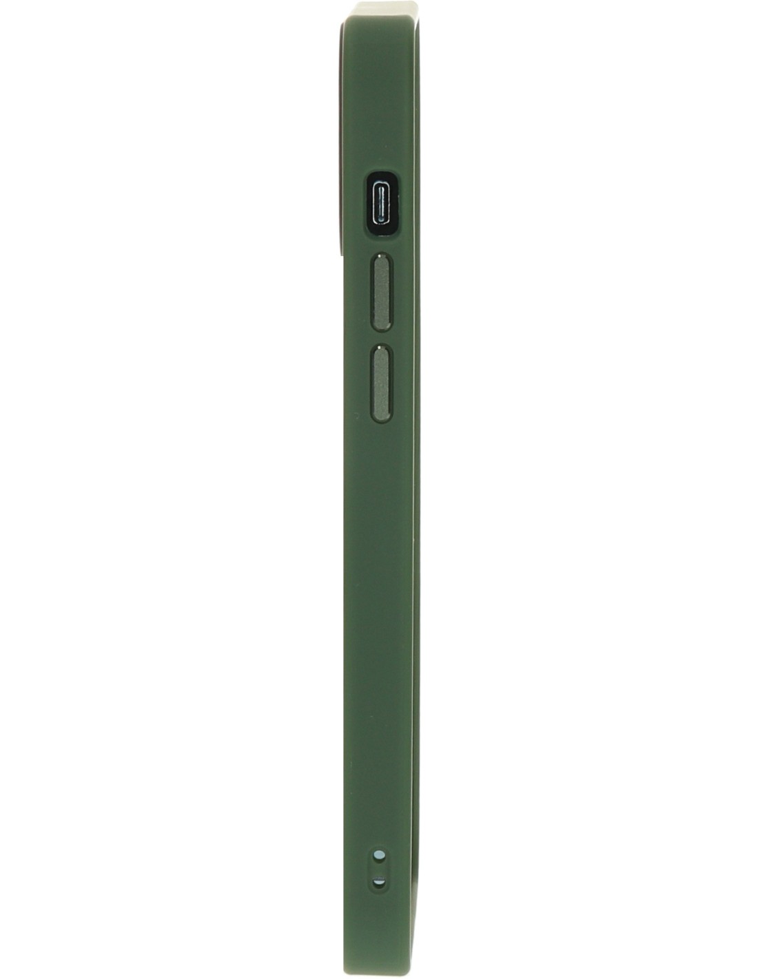 Mobiparts Hardcover Apple iPhone 12 12 Pro Satin Green (Magsafe Compatible)