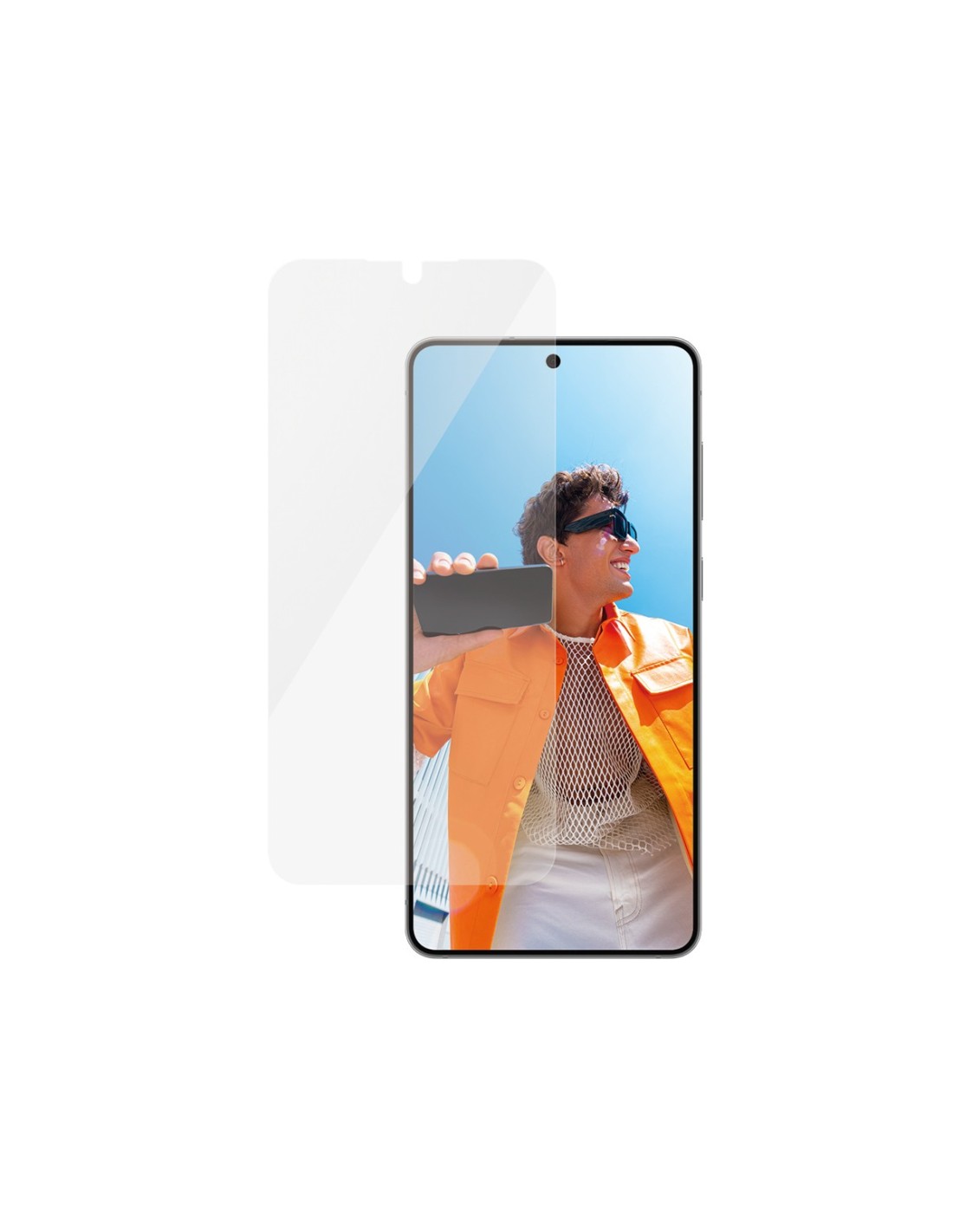 PanzerGlass Samsung Galaxy S25 Edge - Ultra-Wide Fit Refresh with EasyAligner