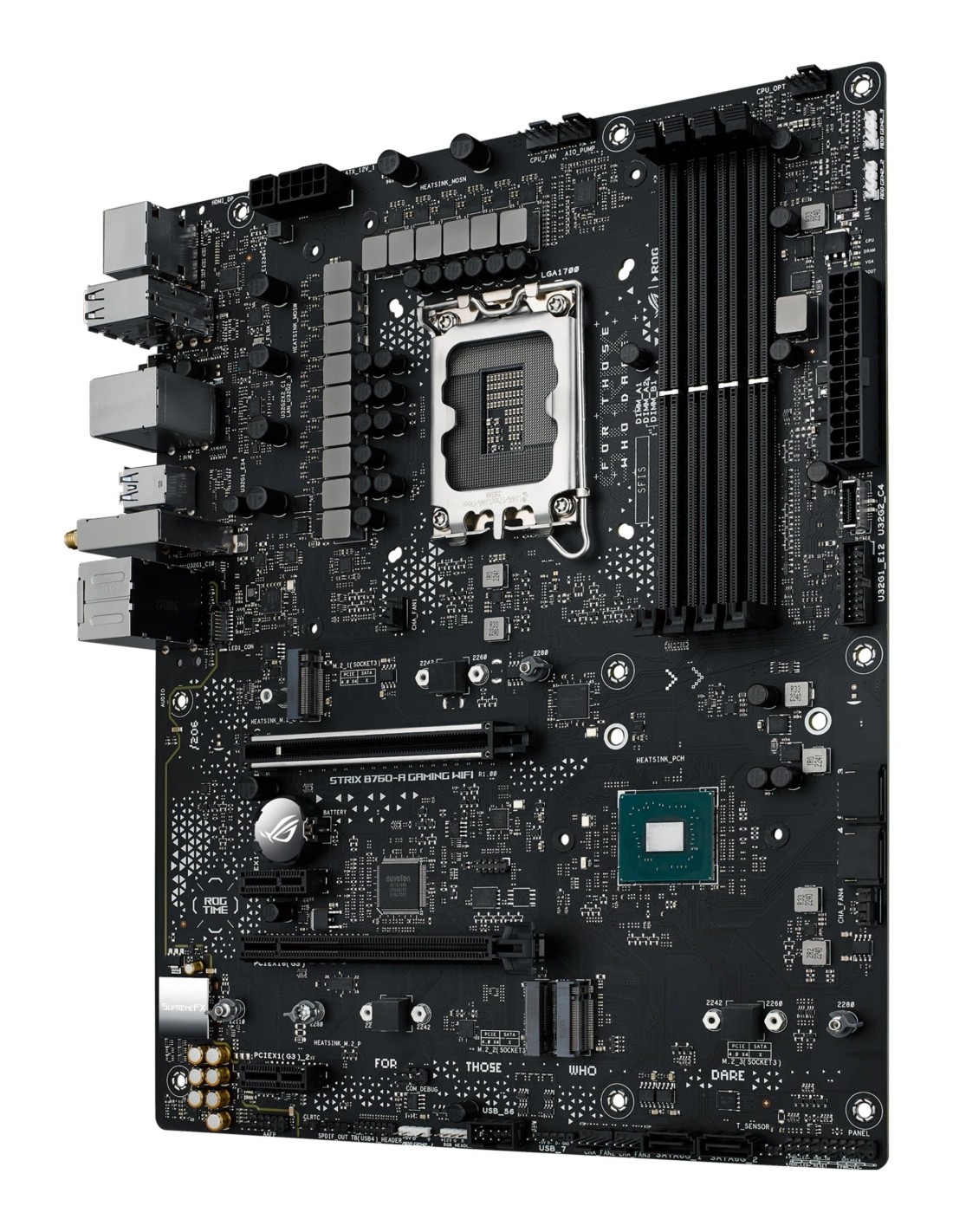 ASUS 1700 B760-A GAMING WIFI ROG STRIX - DDR5/3xM.2/DP