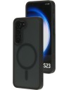 Mobiparts Hardcover Samsung Galaxy S23 Satin Black (Magsafe Compatible)