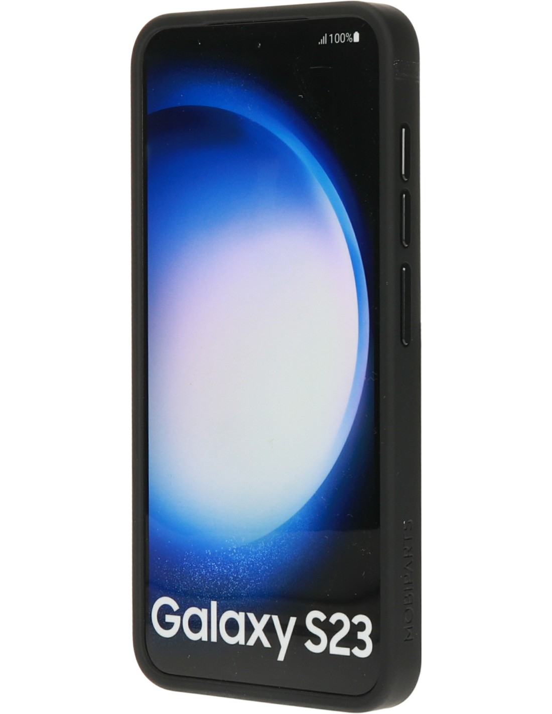 Mobiparts Hardcover Samsung Galaxy S23 Satin Black (Magsafe Compatible)