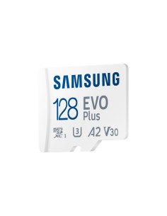 Samsung EVO Plus | MicroSDXC | 128GB | Class 10 | UHS-I U3 | Betrouwbare Opslag