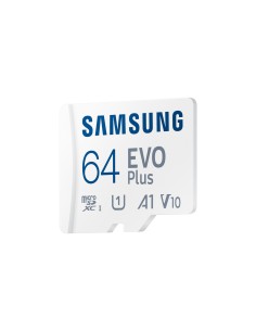 Samsung EVO Plus | MicroSDXC | 64GB | Class 10 | UHS-I U1