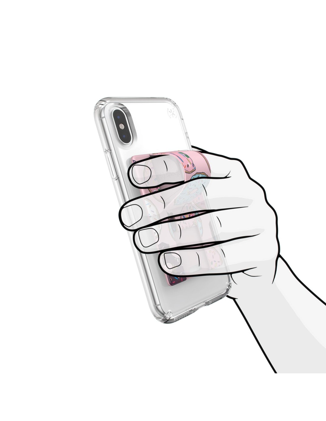 Speck Universal GrabTab Donutworry Pink Gen 2