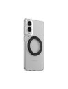 CARE by PanzerGlass Feature Case Transparent w. Black Kickstand & QI Samsung S25 Edge