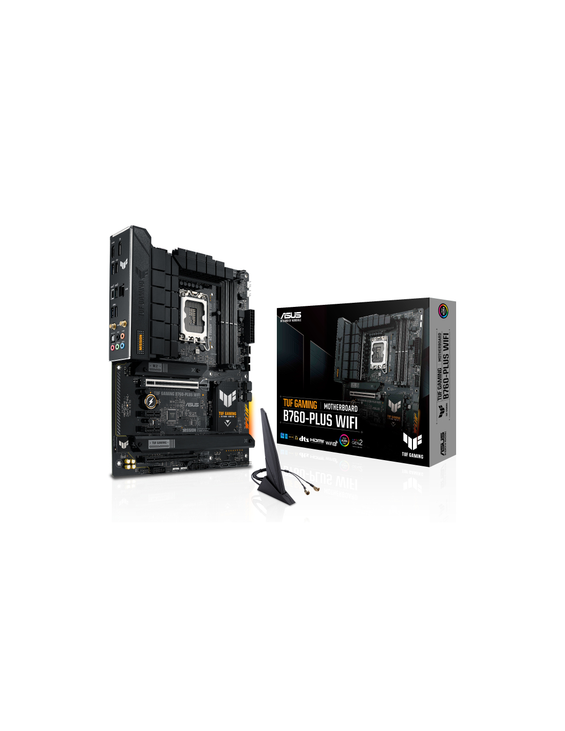 ASUS 1700 B760-PLUS WIFI TUF GAMING - DDR5/3xM.2/DP/HDMI