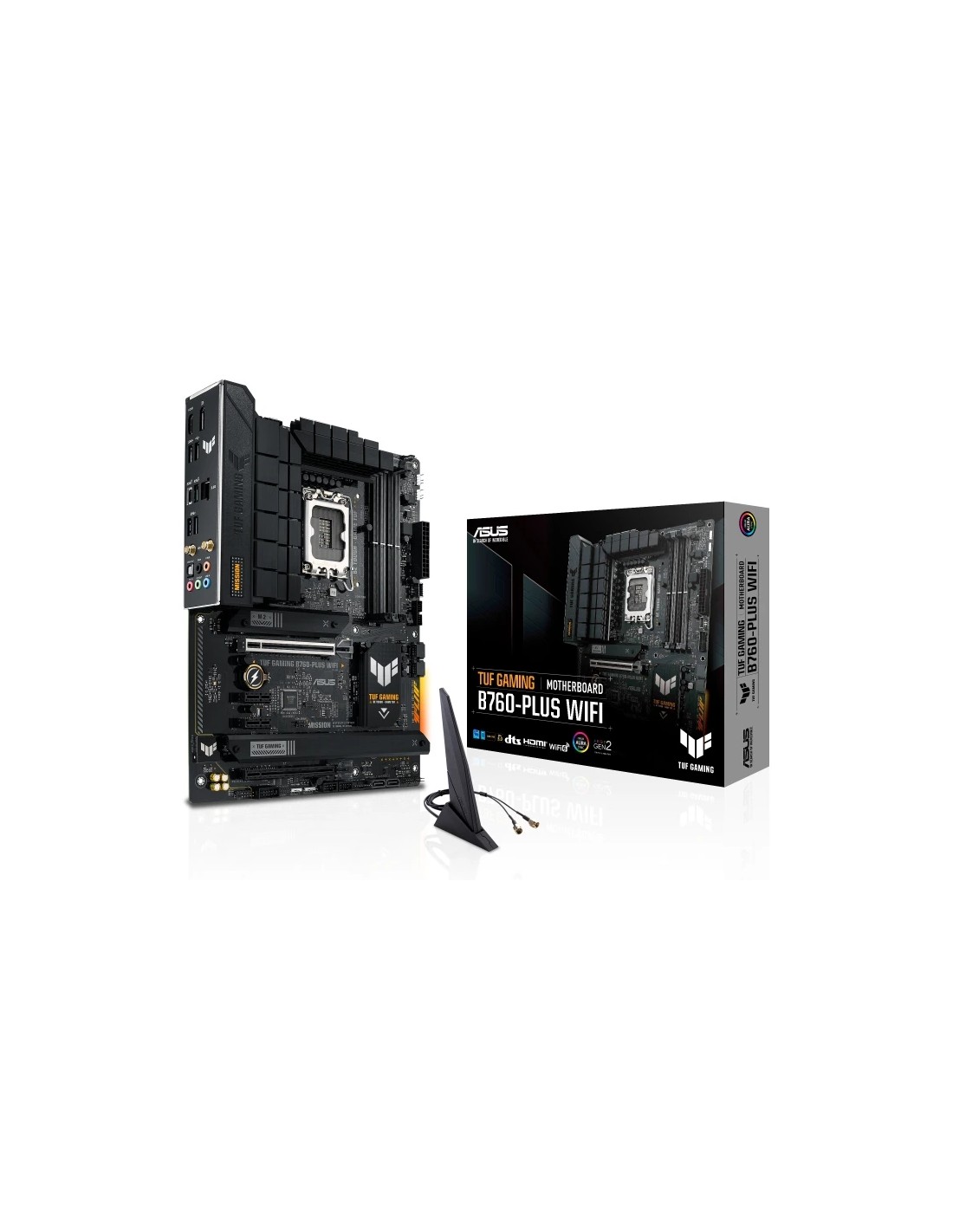 ASUS 1700 B760-PLUS WIFI TUF GAMING - DDR5/3xM.2/DP/HDMI