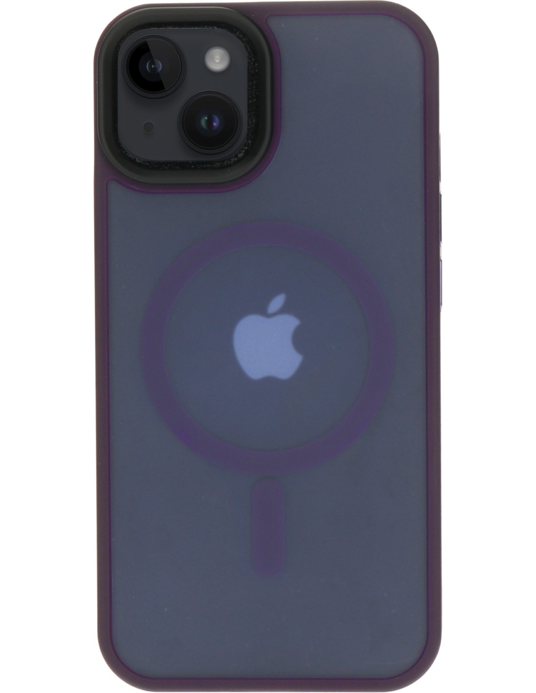 Mobiparts Hardcover Apple iPhone 14 13 Satin Purple (Magsafe Compatible)