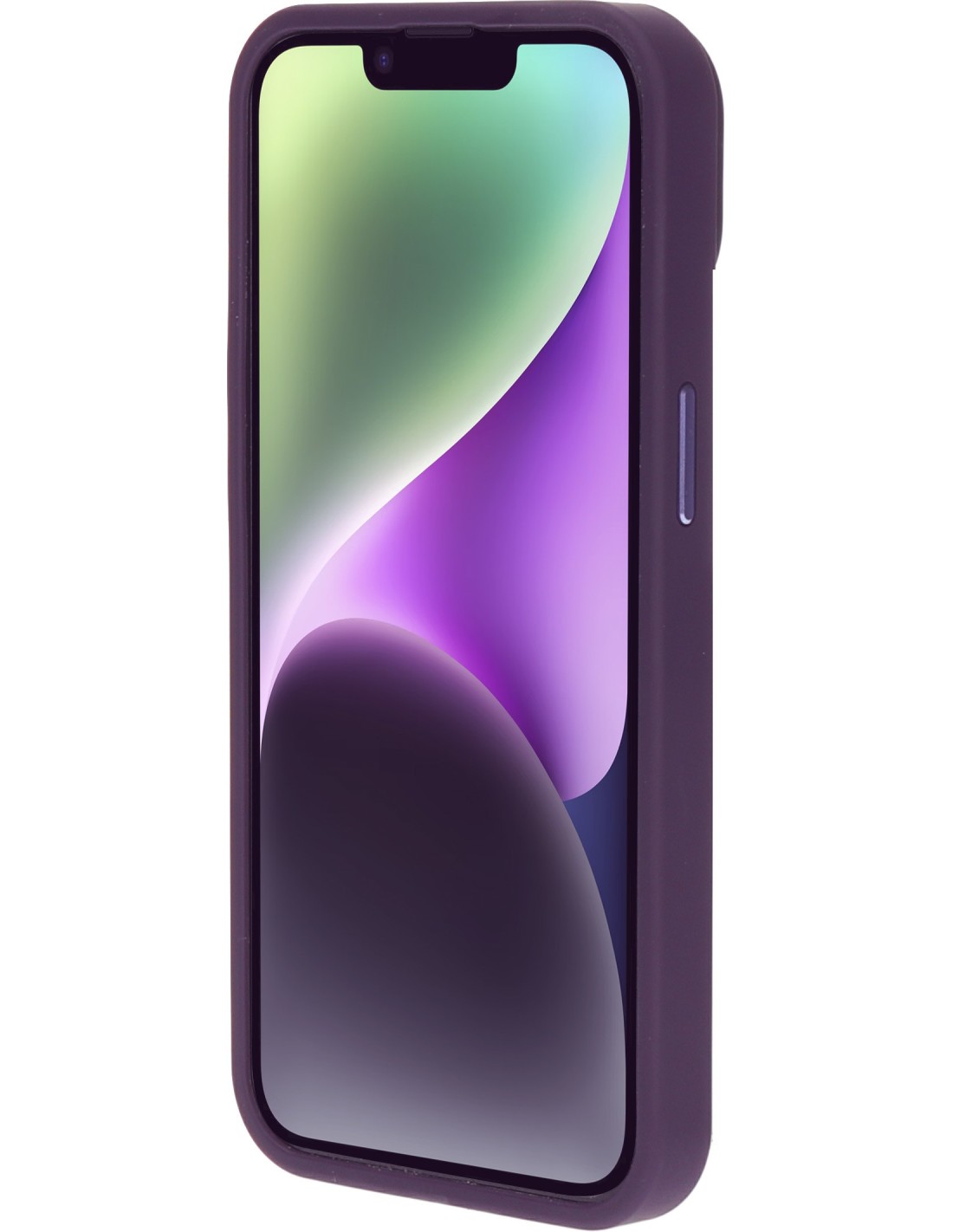 Mobiparts Hardcover Apple iPhone 14 13 Satin Purple (Magsafe Compatible)