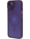 Mobiparts Hardcover Apple iPhone 14 13 Satin Purple (Magsafe Compatible)