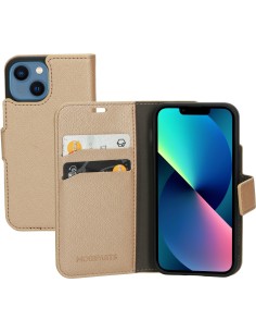 Mobiparts Saffiano Wallet Case Apple iPhone 13 Mini Copper